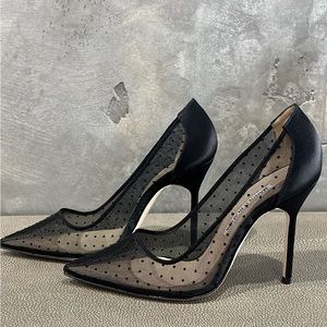 Black BBLA 105 Polka Dot Pumps